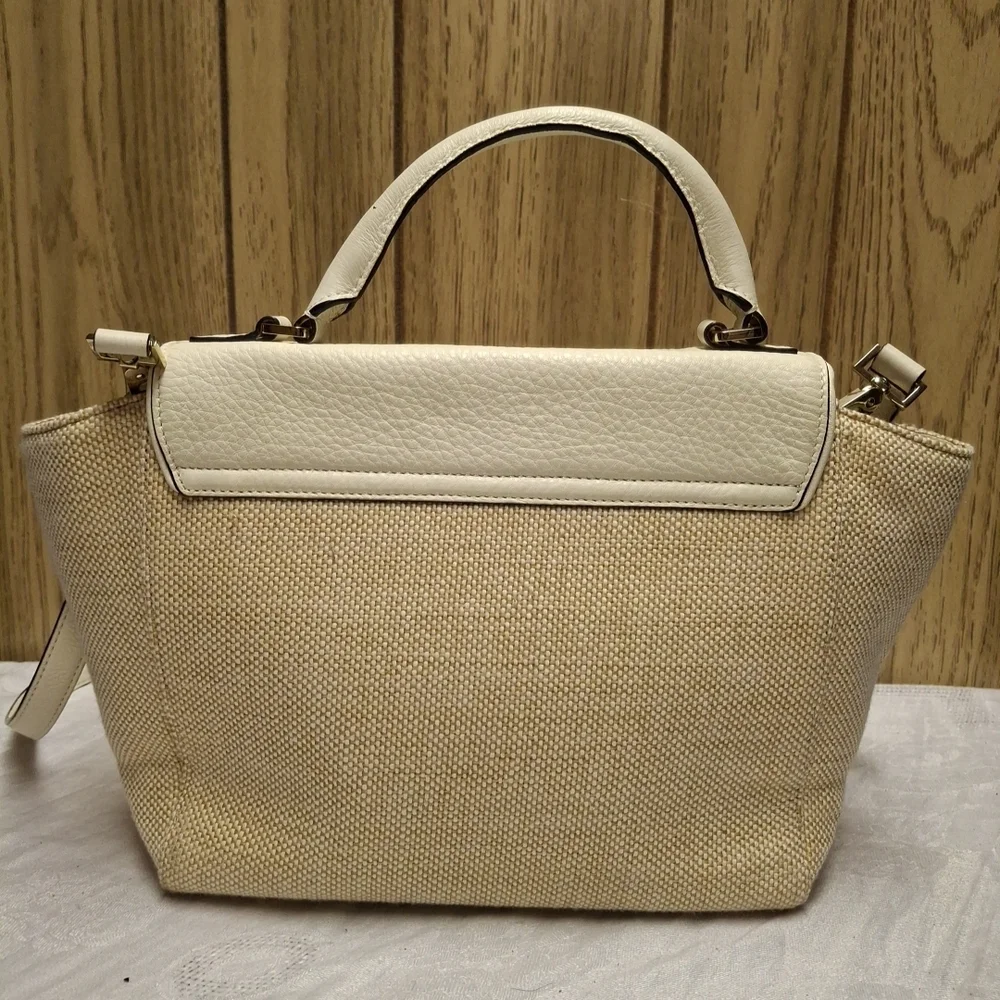 Kate Spade Laurel Wesley Place Convertible Crossbody Satchel 14"×9" - Picture 5 of 9